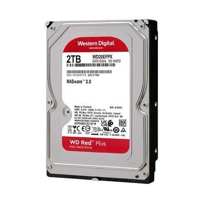 送料無料★使用8054時間★2TB★WD Red Plus HDD Desktop Western Digital RED Plus 2TB NAS SATA6 5400RPM 64MB 3