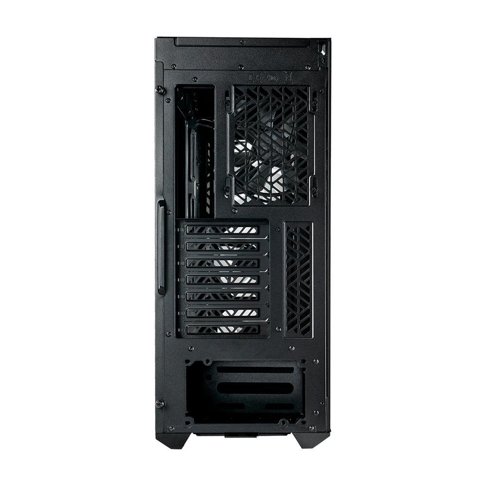 Gabinete Gamer Cooler Master Mid Tower, ARGB M-ATX, ATX/ MINI ITX, Masterbox MB520 MESH, Vidro Temperado, Preto - MB520-KGNN-S00 Gabinete Gamer Cooler Master Mid Tower, ARGB M-ATX, ATX/ MINI ITX, Masterbox MB520 MESH, Vidro Temperado, Preto - MB520-KGNN-S00