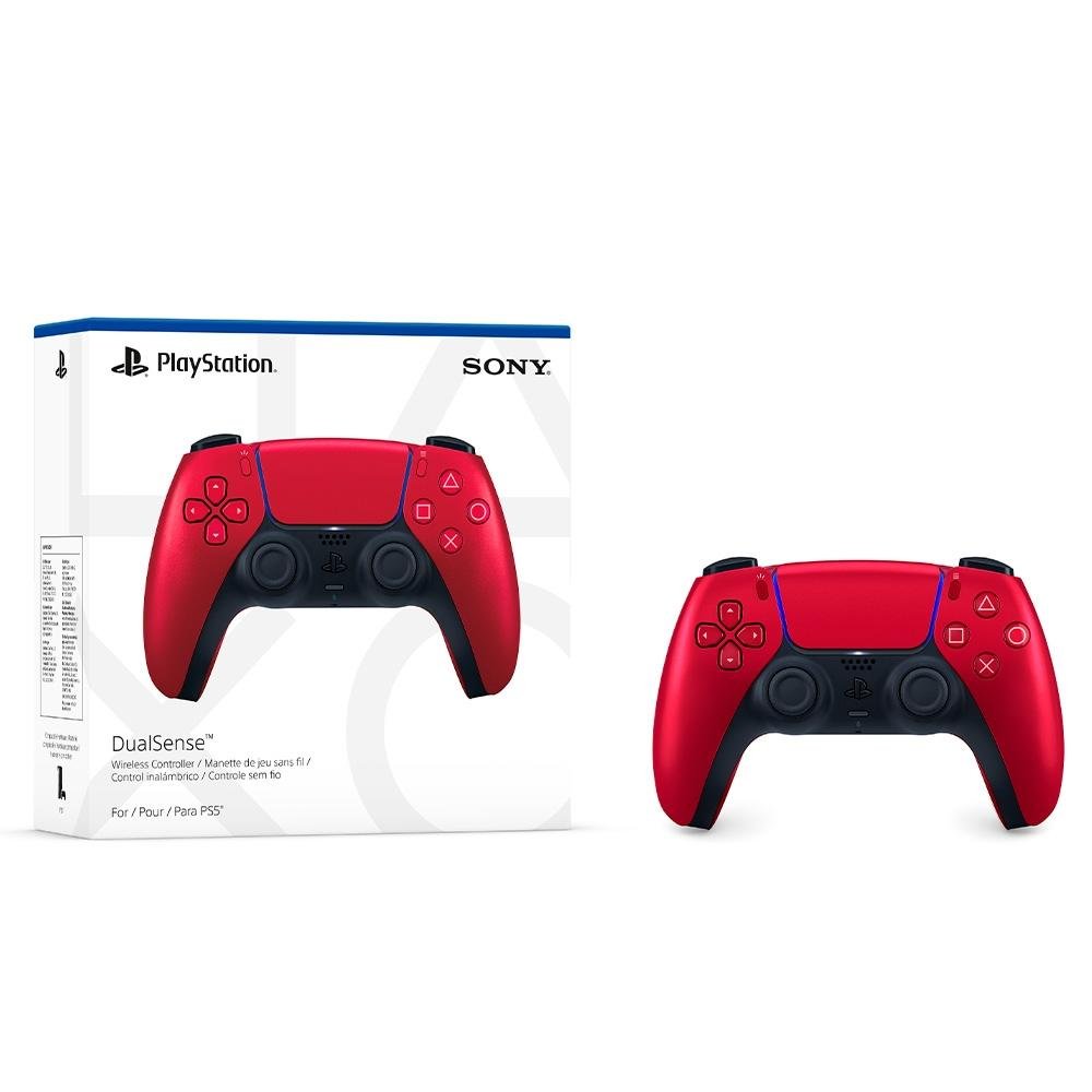 Controle Sony DualSense PS5, Sem Fio, Volcanic Red - CFI-ZCT1W Controle Sony DualSense PS5, Sem Fio, Volcanic Red - CFI-ZCT1W