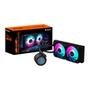 Water Cooler Gigabyte Aorus 240, RGB, 240mm, AMD/Intel, Preto - GP-AORUS WATERFORCE II 240