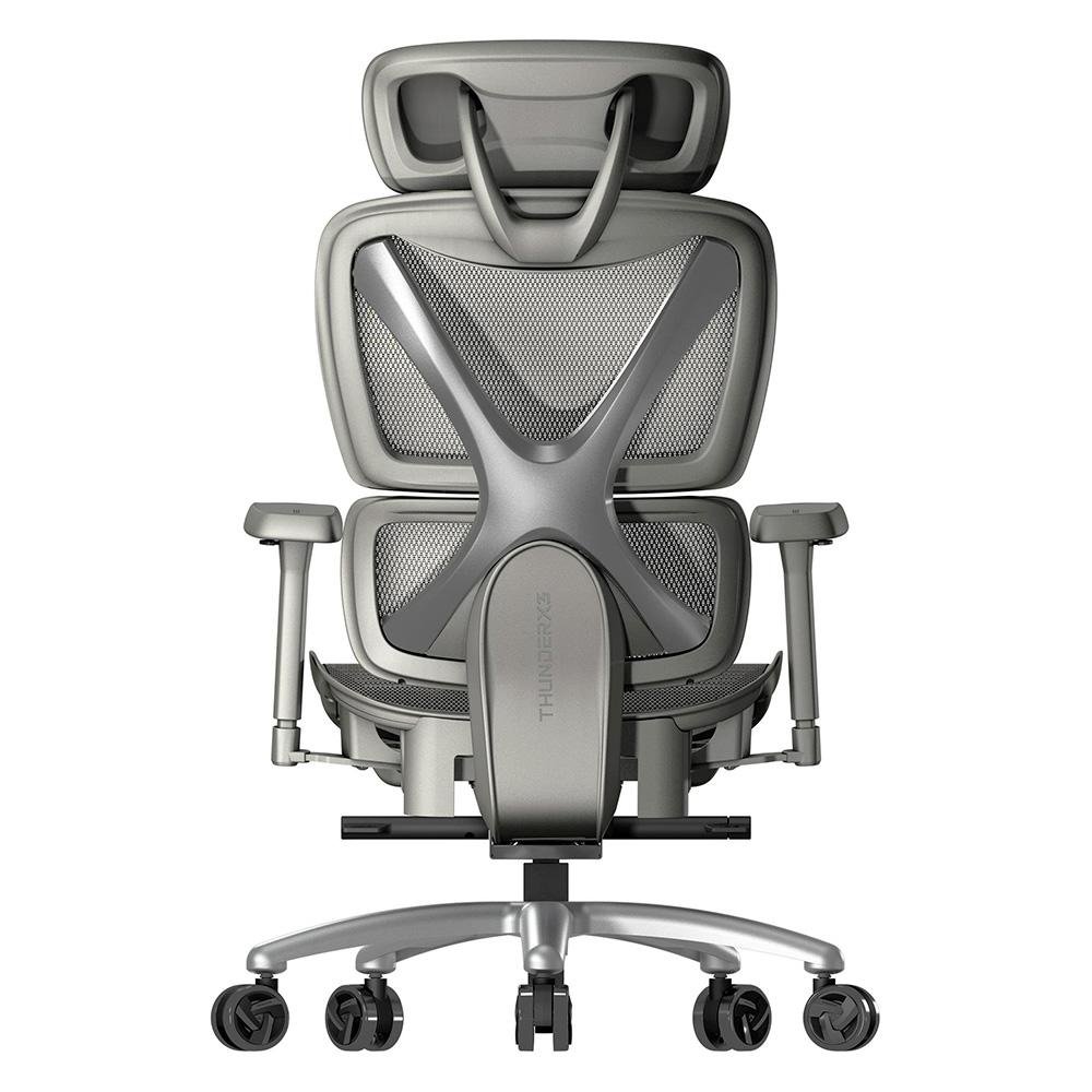 Cadeira Ergonômica XTC Mesh Cinza | KaBuM!