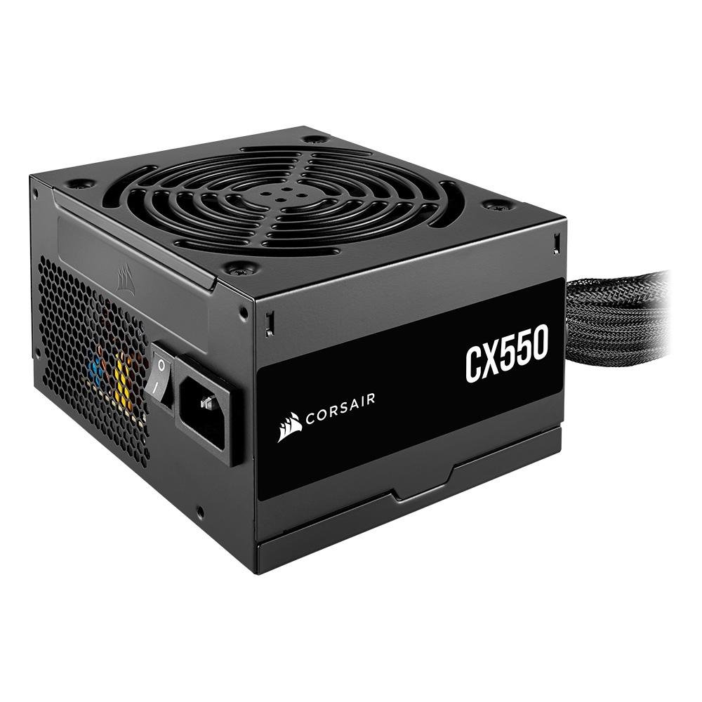 Fonte Corsair CX Series CX550, 550W, 80 Plus Bronze, Com Cabo, Preto - CP-9020277-BR