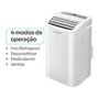 Ar Condicionado Portátil KABUM! smart 100, 12000 BTUs, Frio, Controle via App, Alexa/Google Assistente, 220V, Branco - KSAC100BR220