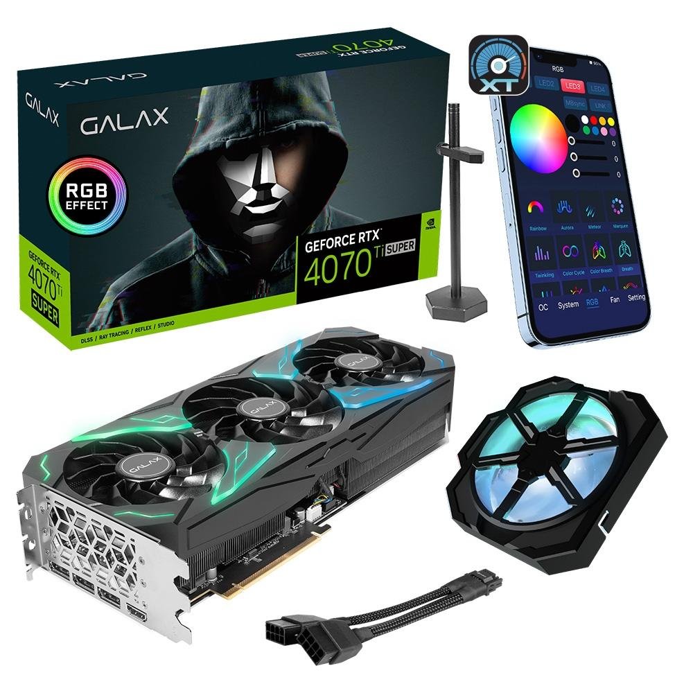 Placa de vídeo RTX 4070 Ti SUPER SG | KaBuM!
