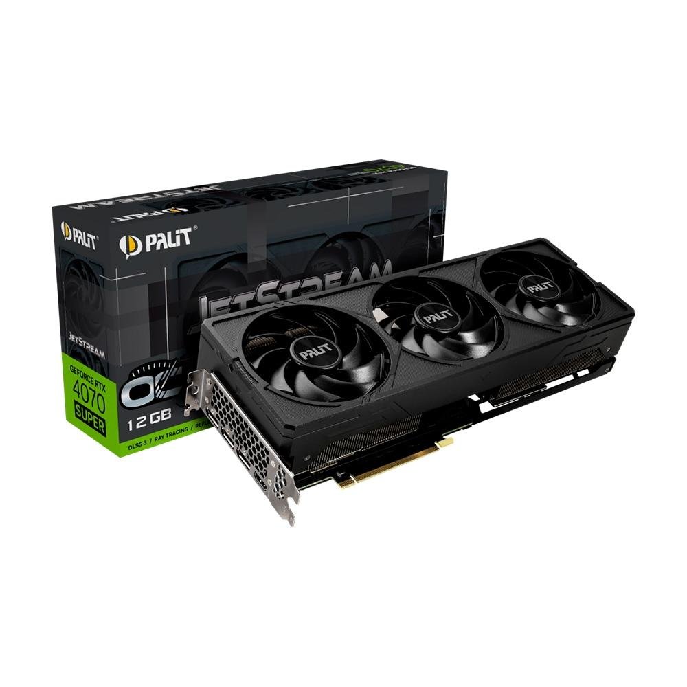 Placa de Video RTX 4070 Super Jetstream OC | KaBuM