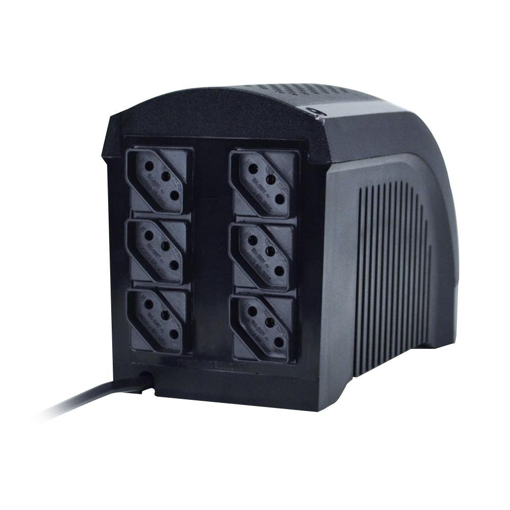 Nobreak TS Shara UPS Mini, 600VA, Bivolt 115/220V e Saída de 115V, com 6 Tomadas de Saída e 20 Minutos de Autonomia - 4003 Nobreak TS Shara UPS Mini, 600VA, Bivolt 115/220V e Saída de 115V, com 6 Tomadas de Saída e 20 Minutos de Autonomia - 4003