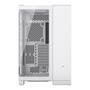 Gabinete Corsair iCUE Link 6500X, Mid Tower, RGB, ATX, Lateral em Vidro Temperado, Branco - CC-9011270-WW