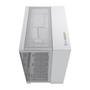 Gabinete Corsair iCUE Link 6500X, Mid Tower, RGB, ATX, Lateral em Vidro Temperado, Branco - CC-9011270-WW