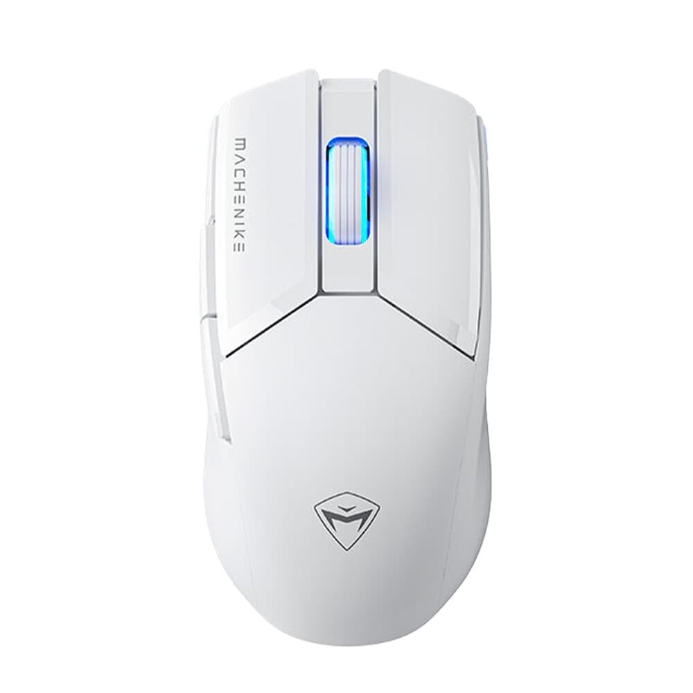 Mouse Gamer Sem Fio Machenike M7 Pro, RGB, 26000 DPI, 6 Botões, Wireless, Branco - M720BBR Mouse Gamer Sem Fio Machenike M7 Pro, RGB, 26000 DPI, 6 Botões, Wireless, Branco - M720BBR