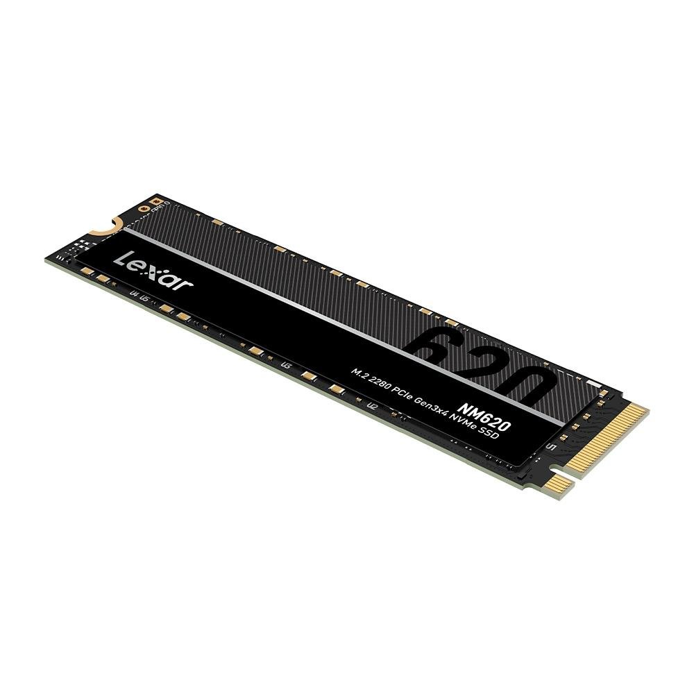 SSD PCIe Lexar Internal NM620, 512GB, Leitura 3500MB/s e Gravação 2400MB/s, Preto - LNM620X512G-RNNNU