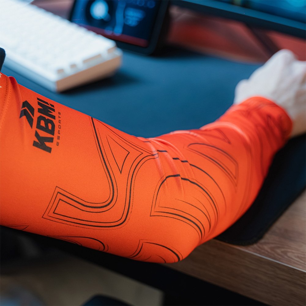 Manguito KaBuM! Esports Laranja P/M - KEAS06PM