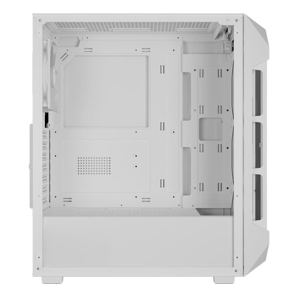 Gabinete Gamer Gamdias Aura GC1 Elite, Mid Tower, ATX, Lateral em Vidro Temperado, Kit Cooler Fan, Branco - AURA GC1 ELITE WH Gabinete Gamer Gamdias Aura GC1 Elite, Mid Tower, ATX, Lateral em Vidro Temperado, Kit Cooler Fan, Branco - AURA GC1 ELITE WH