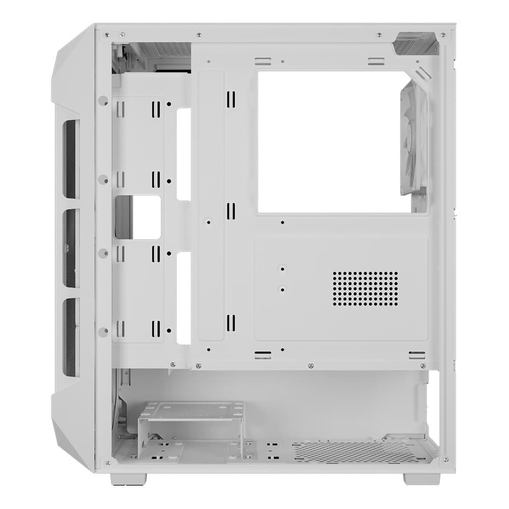 Gabinete Gamer Gamdias Aura GC1 Elite, Mid Tower, ATX, Lateral em Vidro Temperado, Kit Cooler Fan, Branco - AURA GC1 ELITE WH Gabinete Gamer Gamdias Aura GC1 Elite, Mid Tower, ATX, Lateral em Vidro Temperado, Kit Cooler Fan, Branco - AURA GC1 ELITE WH