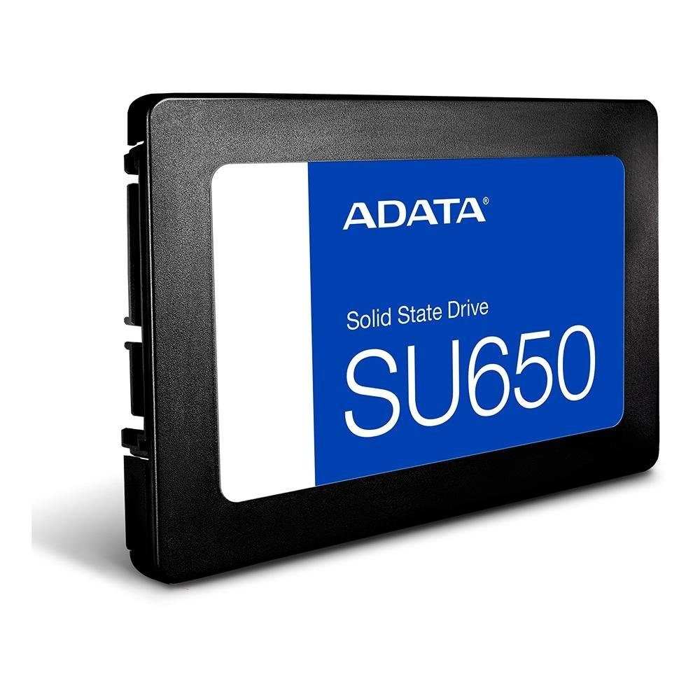 SSD Adata SU650, 2TB, SATA III, 2.5", Leitura: 540MB/s, Gravação: 450MB/s, Preto - ASU650SS-2TT-R
