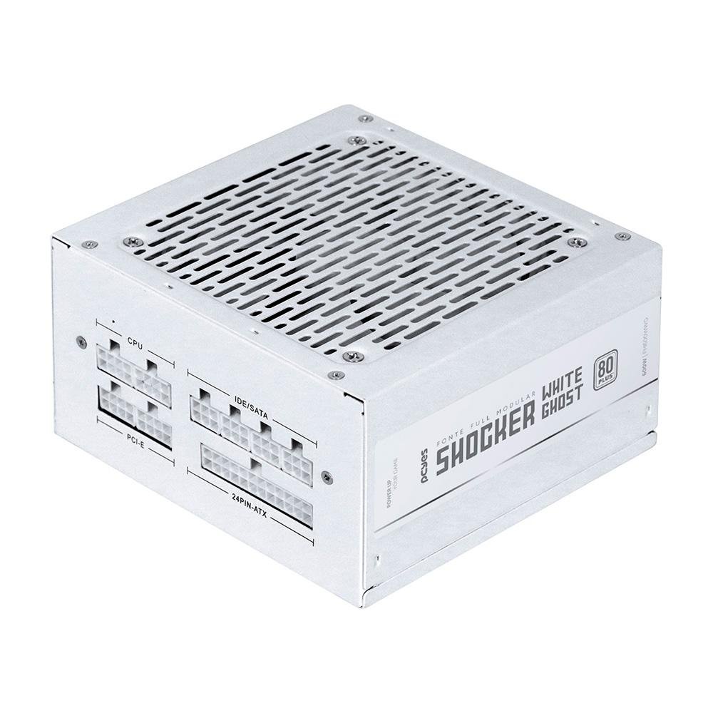 Fonte PCYes Shocker, 600W, 80 Plus White | KaBuM!!