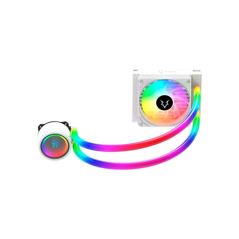 Water Cooler Husky Icy Comet, Iluminação ARGB, 120mm, AMD e Intel, Branco - HWT550BR