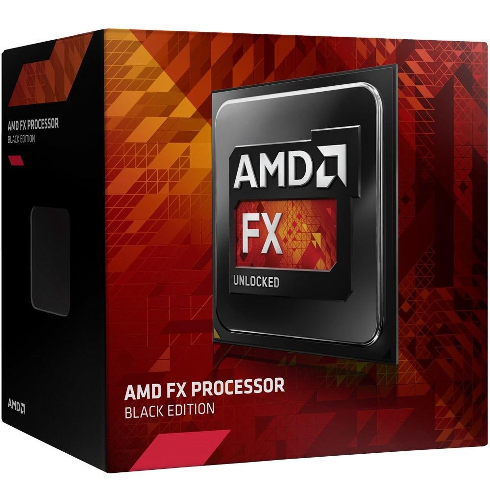 Processador AMD FX 8320E Black, Cache 16MB, 3.2GHz (4.0GHz Max Turbo), AM3+ FD832EWMHKBOX Processador AMD FX 8320E Black, Cache 16MB, 3.2GHz (4.0GHz Max Turbo), AM3+ FD832EWMHKBOX
