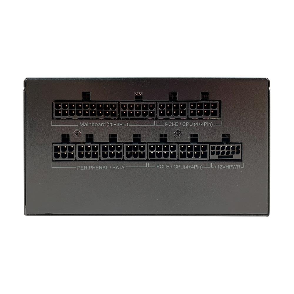 Fonte Husky Sledger 850W, 80 Plus Gold, Cybenetics Gold, PFC Ativo, Full Modular, Bivolt - HFN850PT