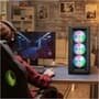Gabinete Gamer Husky Dome 100, Mid Tower, ATX, Lateral e Frontal em Vidro, Sem FANs, Preto - HGN100PT
