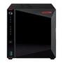 Storage Asustor NAS Nimbustor 2 AS5404T, Sem Disco, 4 Baias HDD e 4 Slot M.2 SSD NVMe, CPU Quad-Core 2.0GHz, 4GB DDR4, Preto - AS5404T