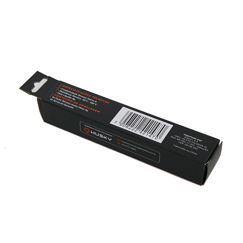 Pasta Térmica Husky Glaze, 5g, Cinza - HPT100CZ
