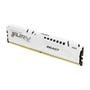 Memória RAM Kingston Fury Beast Expo, 16GB, 6000MT/s, DDR5, DIMM, CL30, Branco - KF560C30BWE-16
