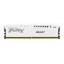 Memória RAM Kingston Fury Beast Expo, 16GB, 6000MT/s, DDR5, DIMM, CL30, Branco - KF560C30BWE-16