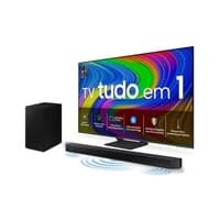 Smart TV 70 Polegadas Samsung QLED 4K 70q65d 2024 + Soundbar Hw-b550/zd