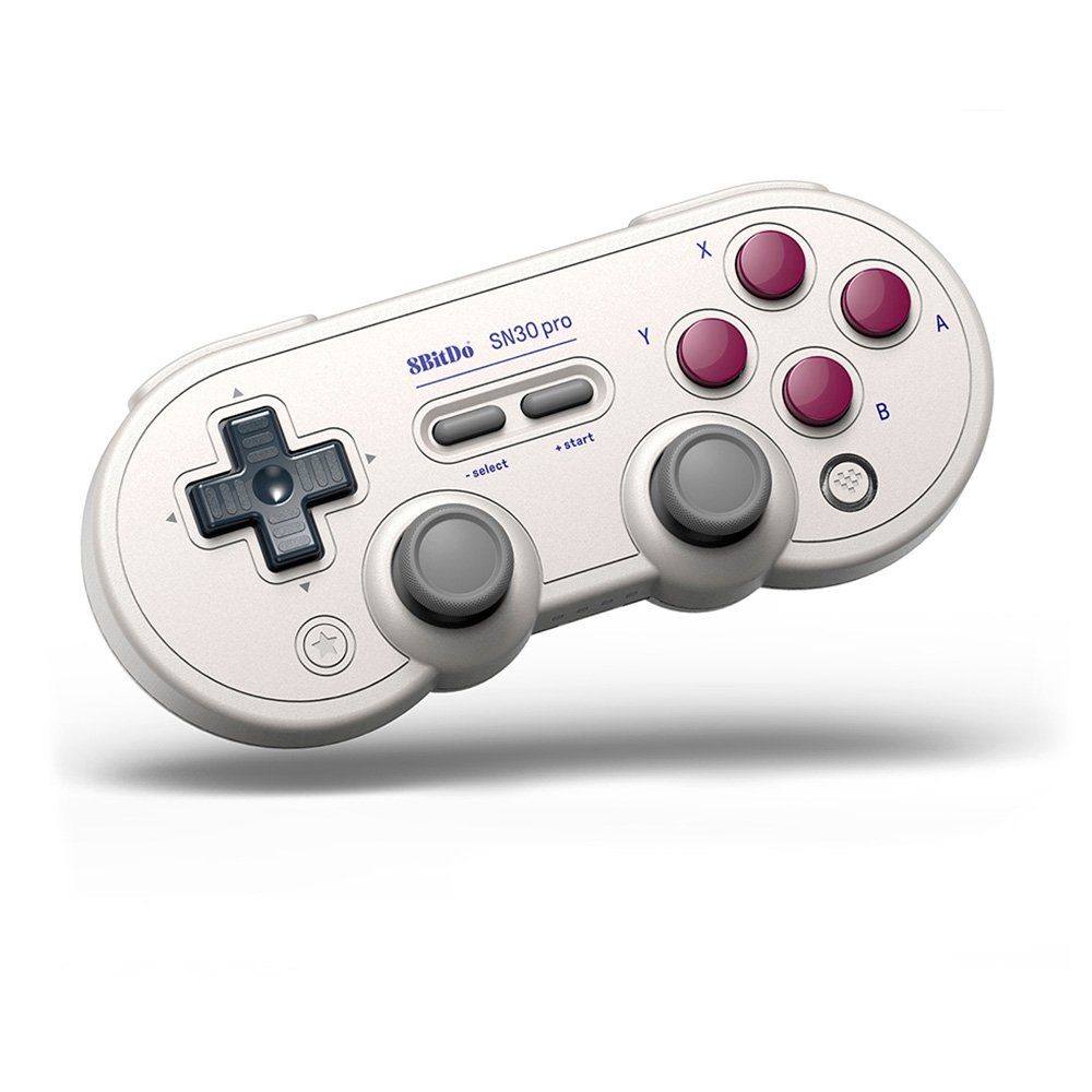 Controle Sem Fio 8BitDo SN30 Pro para Android, G Classic Hall Edition, Branco - 80DJ04 Controle Sem Fio 8BitDo SN30 Pro para Android, G Classic Hall Edition, Branco - 80DJ04