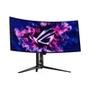 Monitor Gamer Curvo ASUS ROG Swift OLED 34", QHD, 240Hz, 0.03ms, G-Sync, HDR, Altura Ajustável, Som Integrado - PG34WCDM