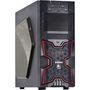 Gabinete PcYes Mid Tower Fox Vermelho sem Fonte 22600