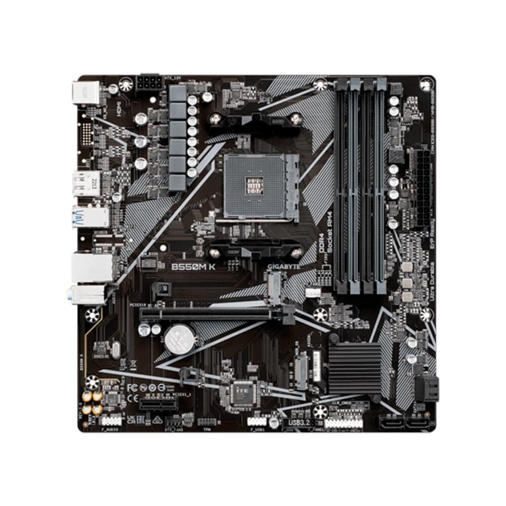 Placa-Mãe Gigabyte B550M K | KaBuM!