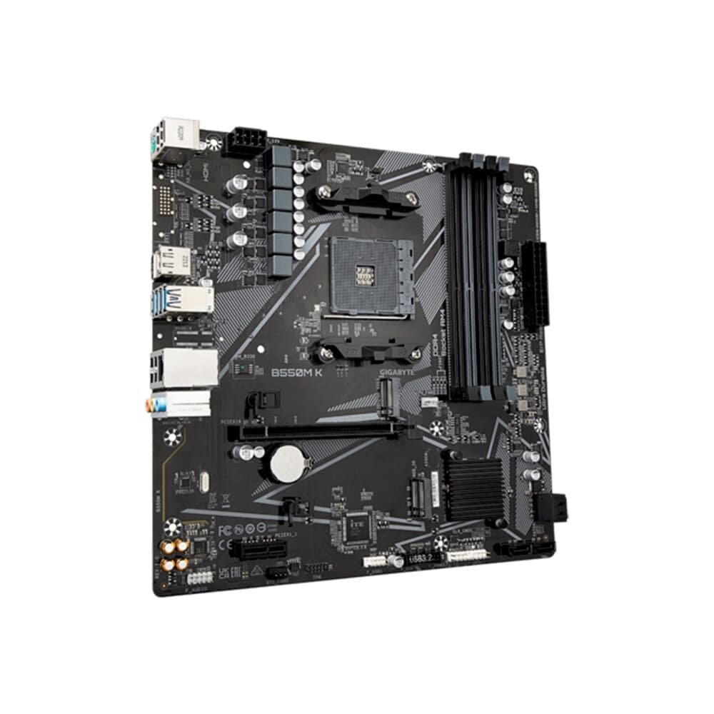 Placa-Mãe Gigabyte B550M K | KaBuM!