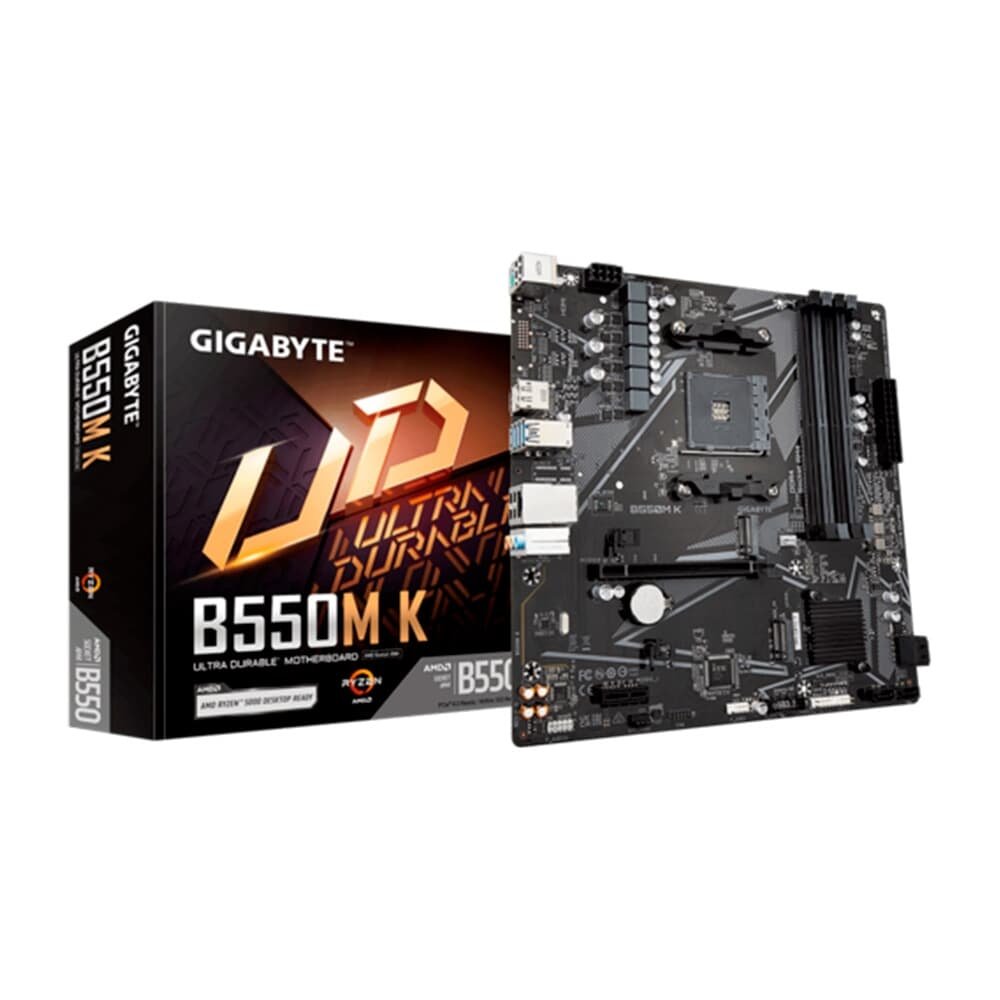 マザーボード GIGABYTE B550M K Placa-Mãe Gigabyte B550M K | KaBuM!
