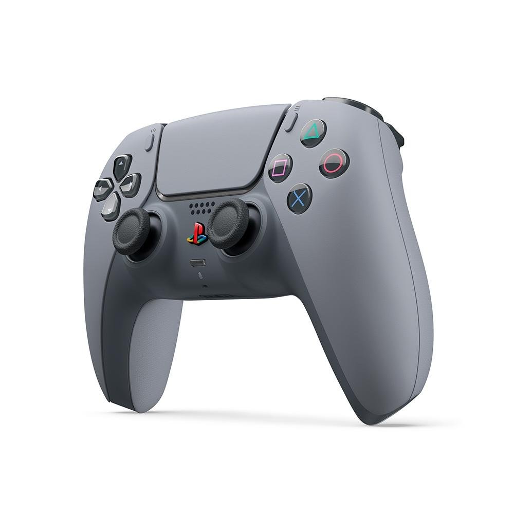 Controle Sony DualSense PS5, Sem fio, Edição Limitada Do 30º Aniversário, Cinza e Preto - 1000050269 Controle Sony DualSense PS5, Sem fio, Edição Limitada Do 30º Aniversário, Cinza e Preto - 1000050269