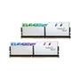 Memória RAM G.Skill Trident Z Royal Series RGB 16GB (2x8GB), DDR4, 4000MHz, CL18, Intel XMP, Branco  - F4-4000C18D-16GTRS
