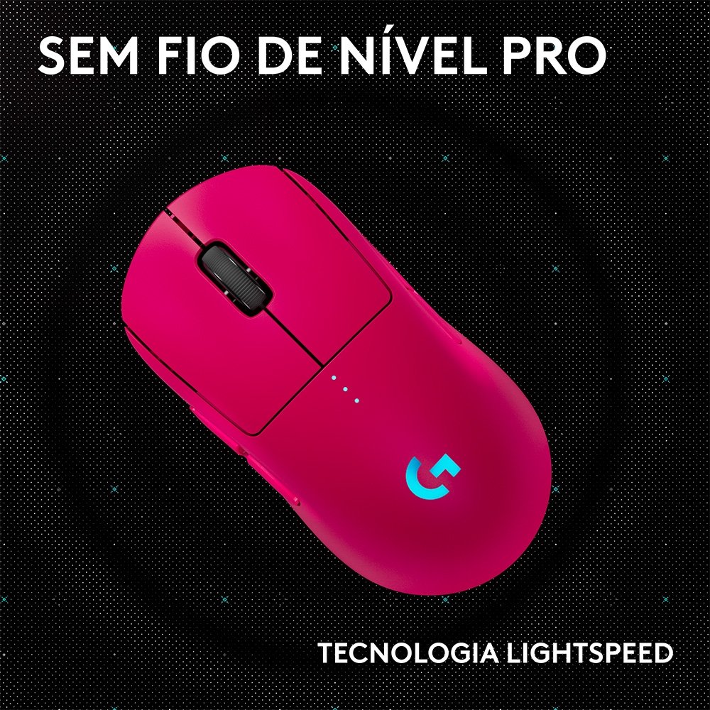 Mouse Sem Fio Logitech G PRO 2 LIGHTSPEED | KaBuM!