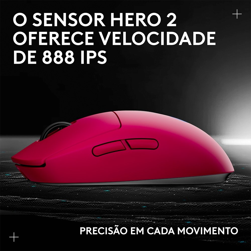 Mouse Sem Fio Logitech G PRO 2 LIGHTSPEED | KaBuM!