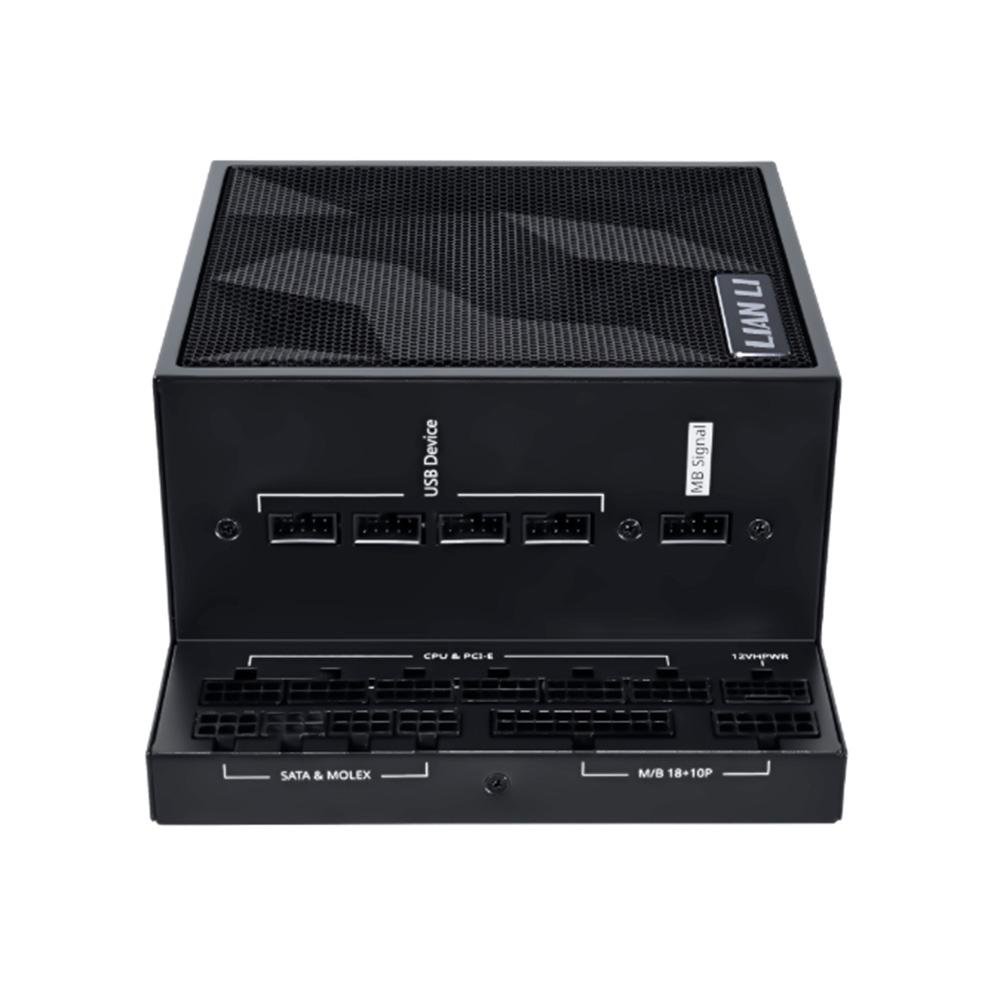 Fonte Gamer LIAN LI Edge850, 850W, 80 Plus Platinum, Preto - EG0850 BLACK EU
