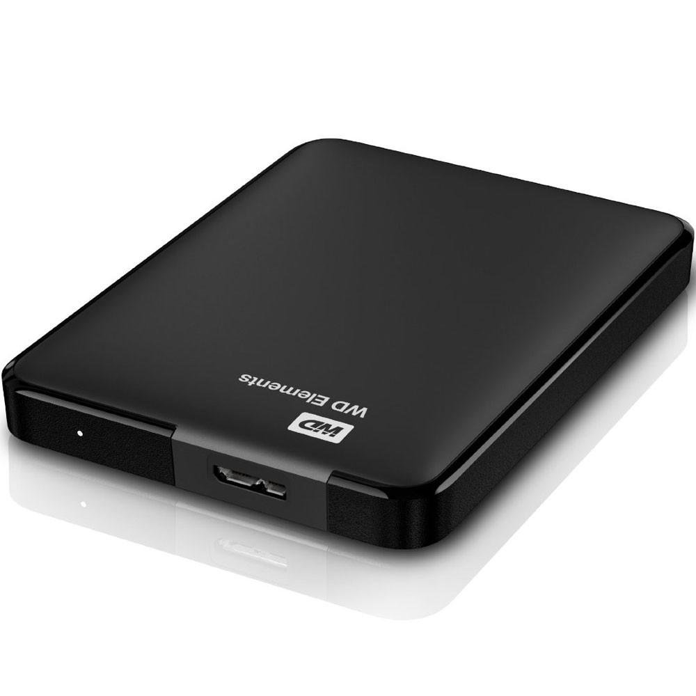 HD Externo 1TB USB 3.0 2,5", WESTERN DIGITAL ELEMENTS  WDBUZG0010BBK - Imagem 3
