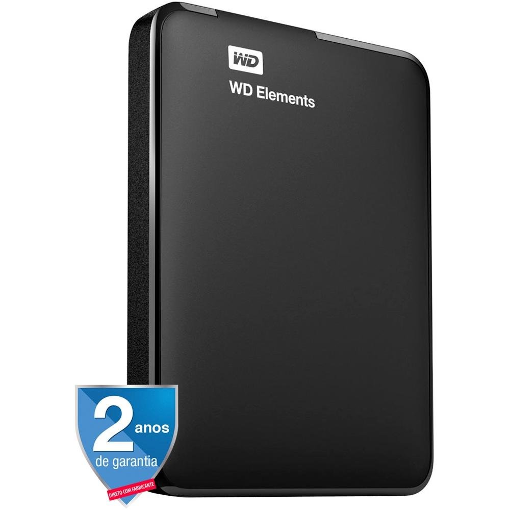 HD Externo Portátil WD Elements USB 3.0 | KaBuM!