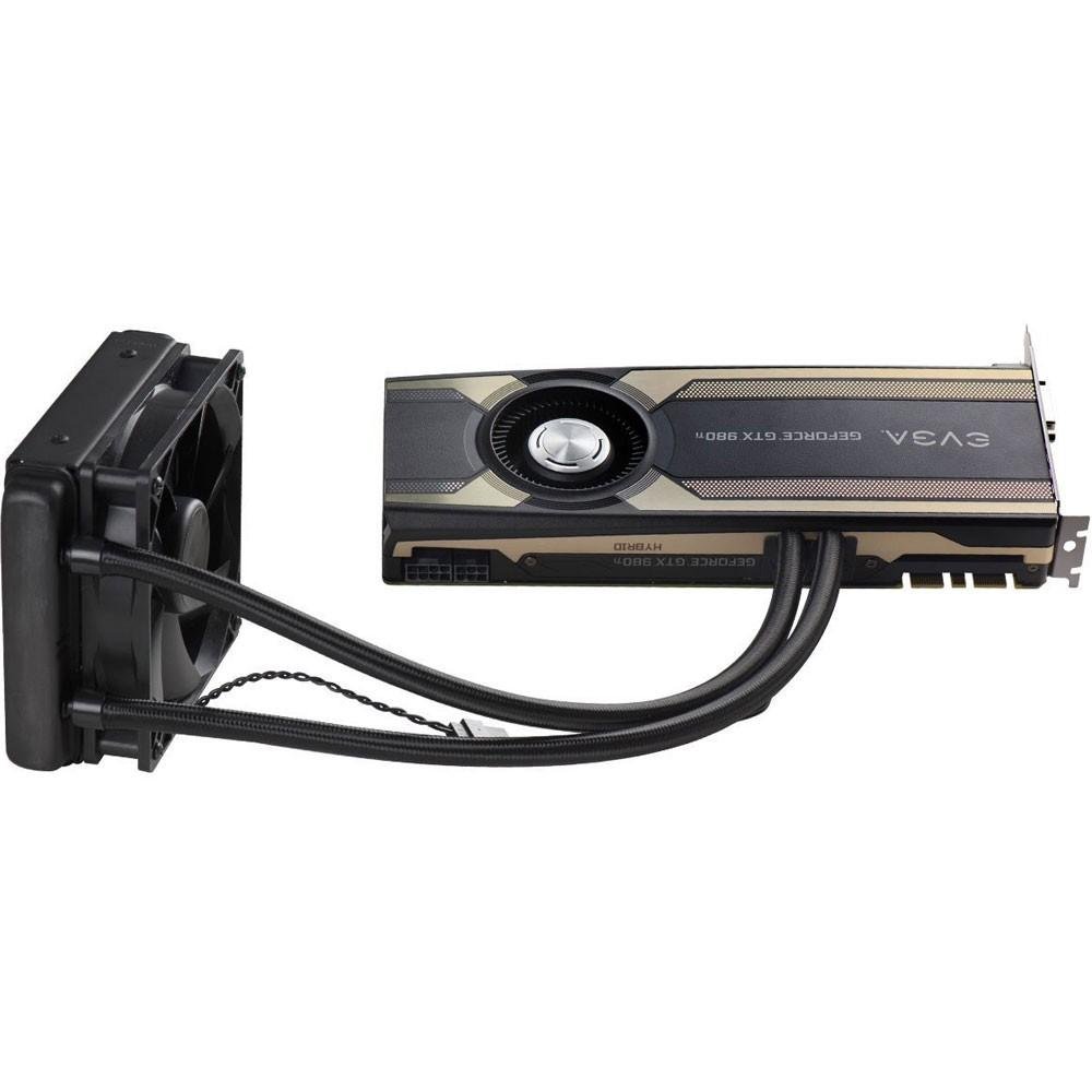 Placa de Vídeo VGA EVGA GeForce GTX 980 Ti HYBRID 6GB DDR5 384 bits 4K Ready PCI-E 3.0 06G-P4-1996-KR
