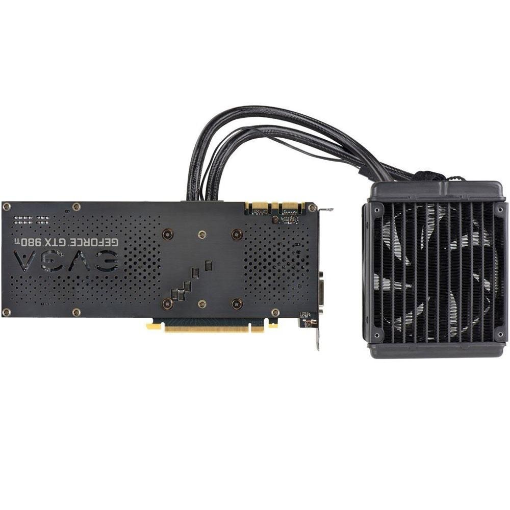Placa de Vídeo VGA EVGA GeForce GTX 980 Ti HYBRID 6GB DDR5 384 bits 4K Ready PCI-E 3.0 06G-P4-1996-KR