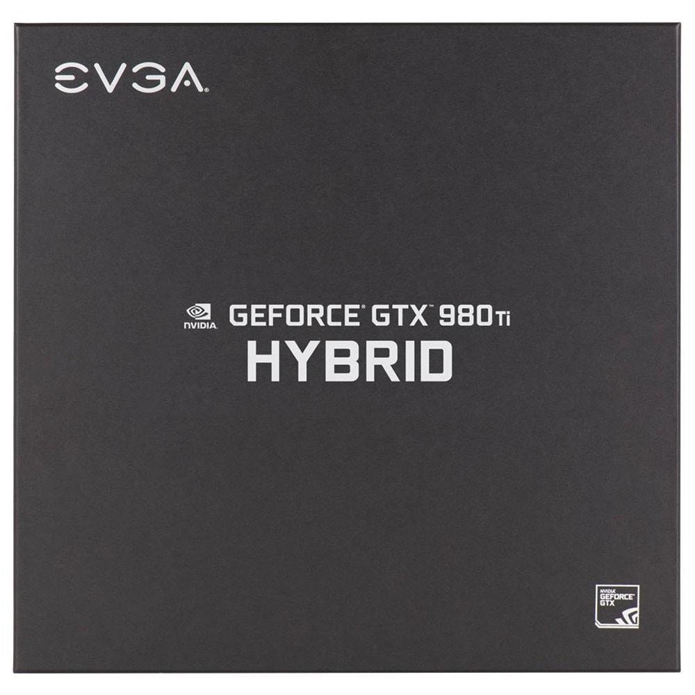 Placa de Vídeo VGA EVGA GeForce GTX 980 Ti HYBRID 6GB DDR5 384 bits 4K Ready PCI-E 3.0 06G-P4-1996-KR