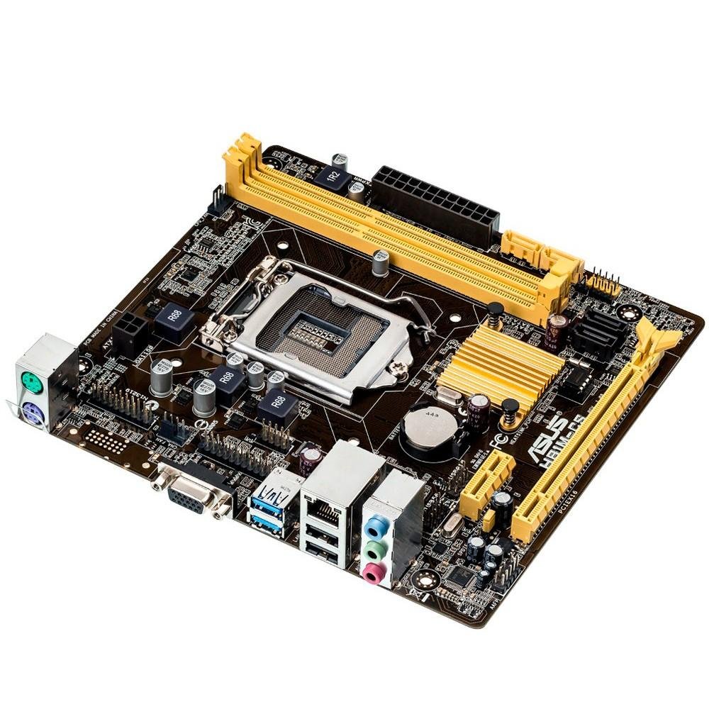 Placa-Mãe ASUS p/ Intel LGA 1150 mATX, H81M-CS/BR, 2xDDR3, VGA, USB3.0, SATA6GB/s, Conector TPM, Rede Gigabit Placa-Mãe ASUS p/ Intel LGA 1150 mATX, H81M-CS/BR, 2xDDR3, VGA, USB3.0, SATA6GB/s, Conector TPM, Rede Gigabit