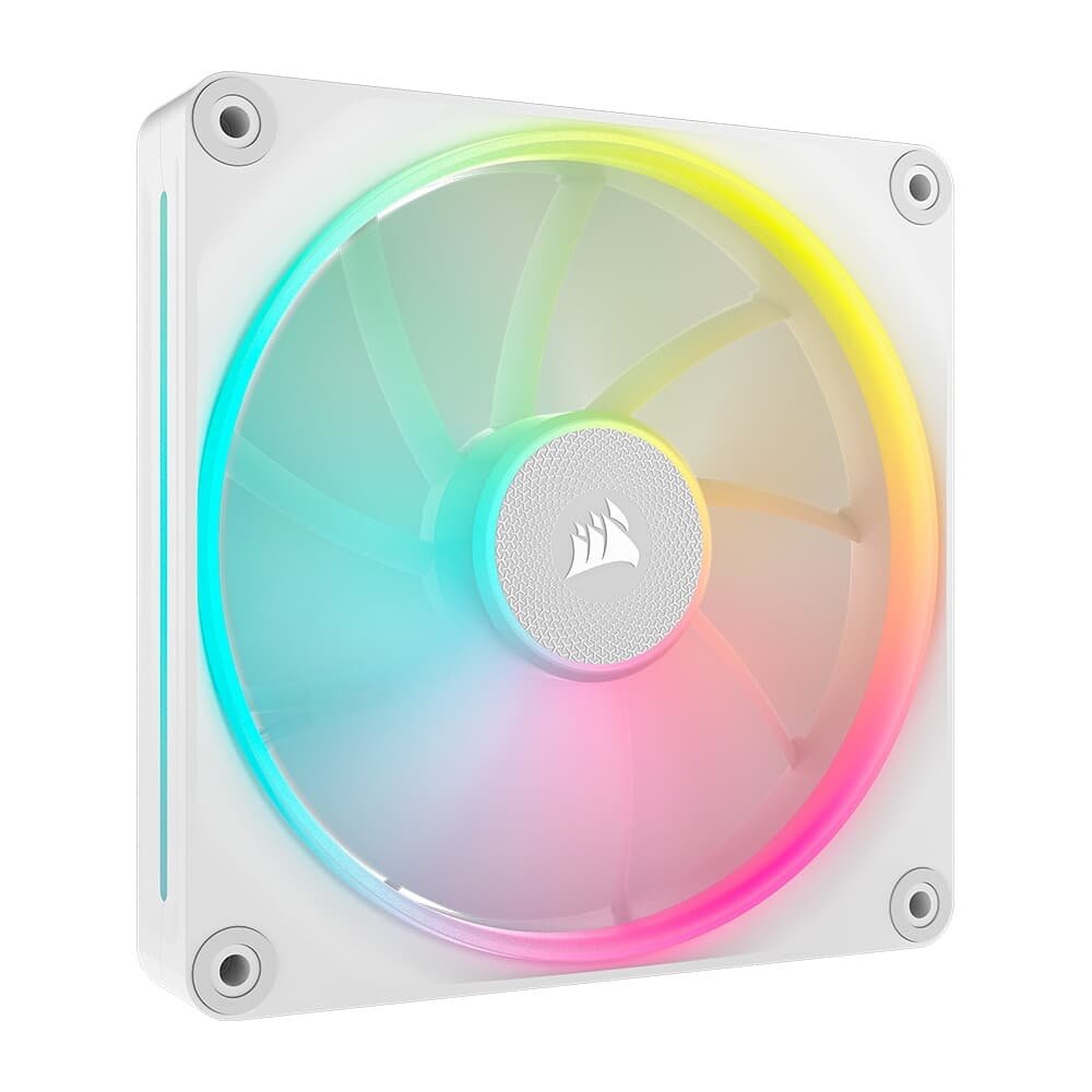 Kit com 2 Ventoinhas Corsair LX RGB Series, iCUE LINK LX140, 140mm, Branco - CO-9051032-WW