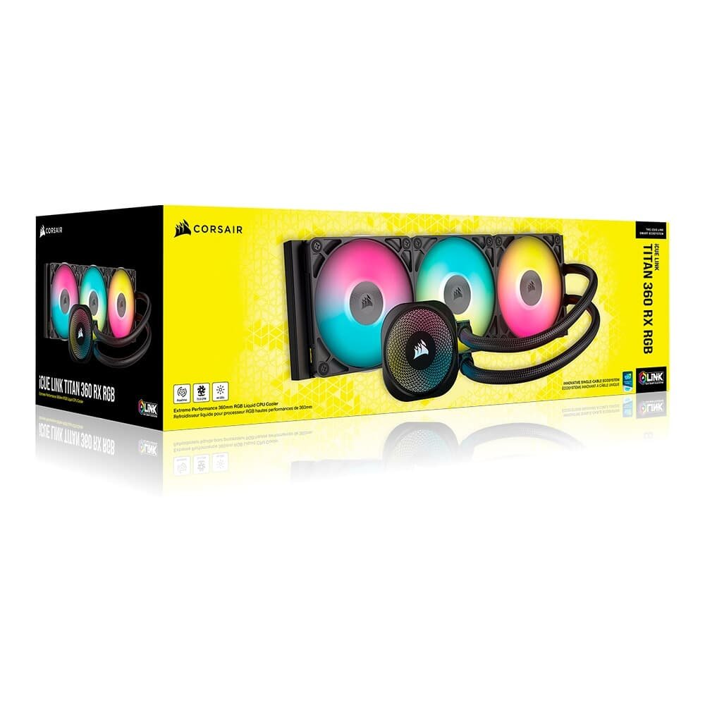 Cooler para CPU CORSAIR iCUE LINK TITAN RX| KaBuM!