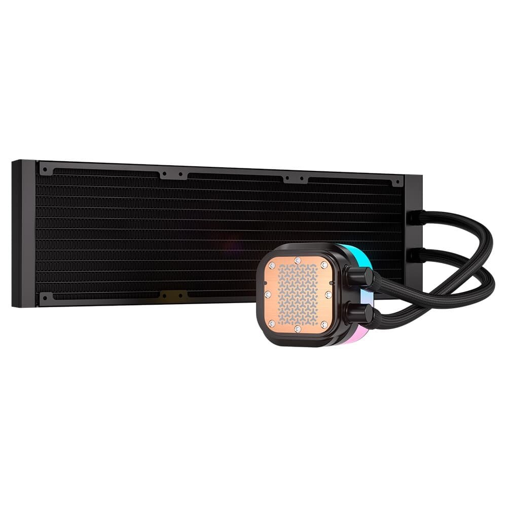CORSAIR iCUE LINK TITAN 360mm RX RGBブラック Cooler para CPU CORSAIR iCUE LINK TITAN RX| KaBuM!