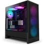 Gabinete NZXT H5 Flow, Quadro Único RGB, até 360mm, Mid-Tower, ATX, Lateral em Vidro, Preto - CC-H52FB-R1