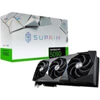Placa de Vídeo MSI RTX 5090 32G SUPRIM SOC NVIDIA GeForce 32GB GDDR7 G-Sync Ray Tracing DLSS 4 HDR - G5090-32SLS